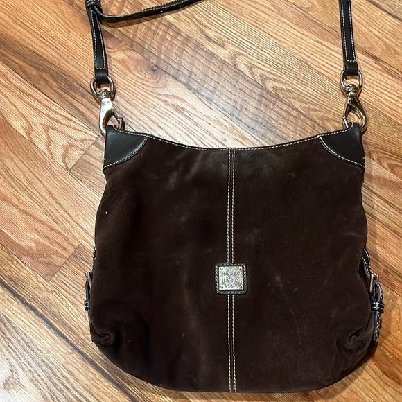 Dooney & Bourke Hobo Suede bag - Picture 1 of 8